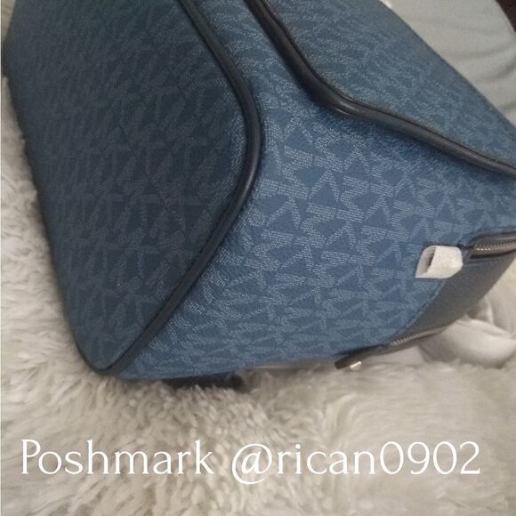 Michael Kors Dark Blue Adina Mini Backpack main image 5